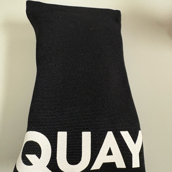 Quay Australia Hotel Lobby Oversized Square Sunglasses in Doe Brown - Picture 8 of 11